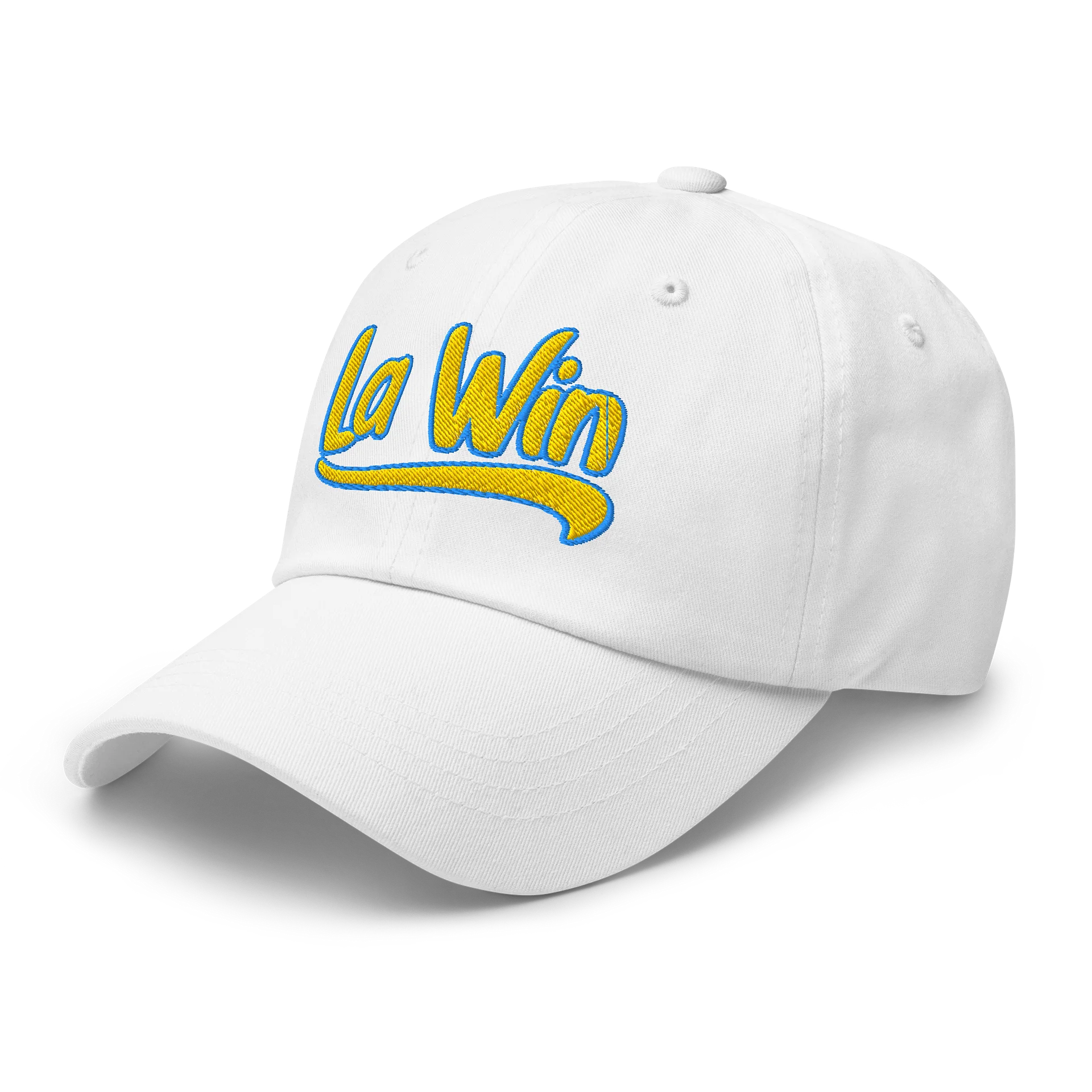 Casquette blanche brodée « La Win » product image (5)