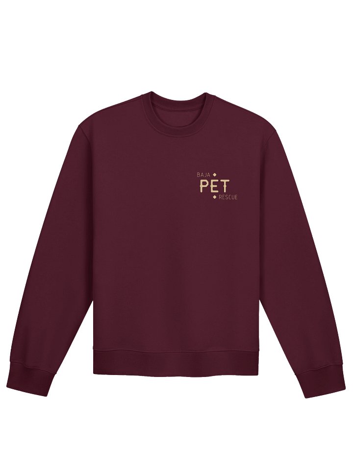 Maroon Oversized Sweatshirt product image (1)