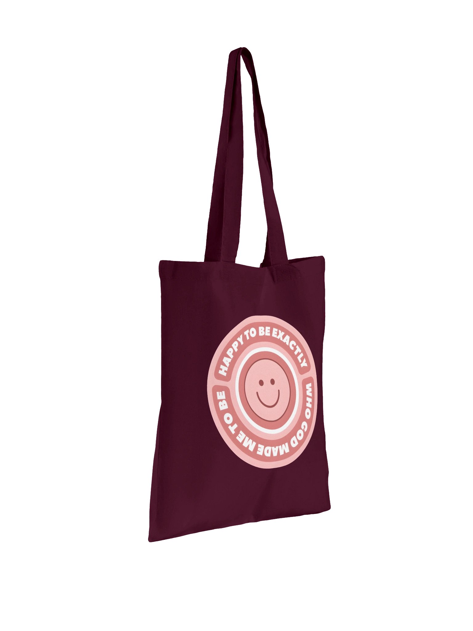 Happy to Be Exactly Who God Made Me to Be Tote Bag product image (6)