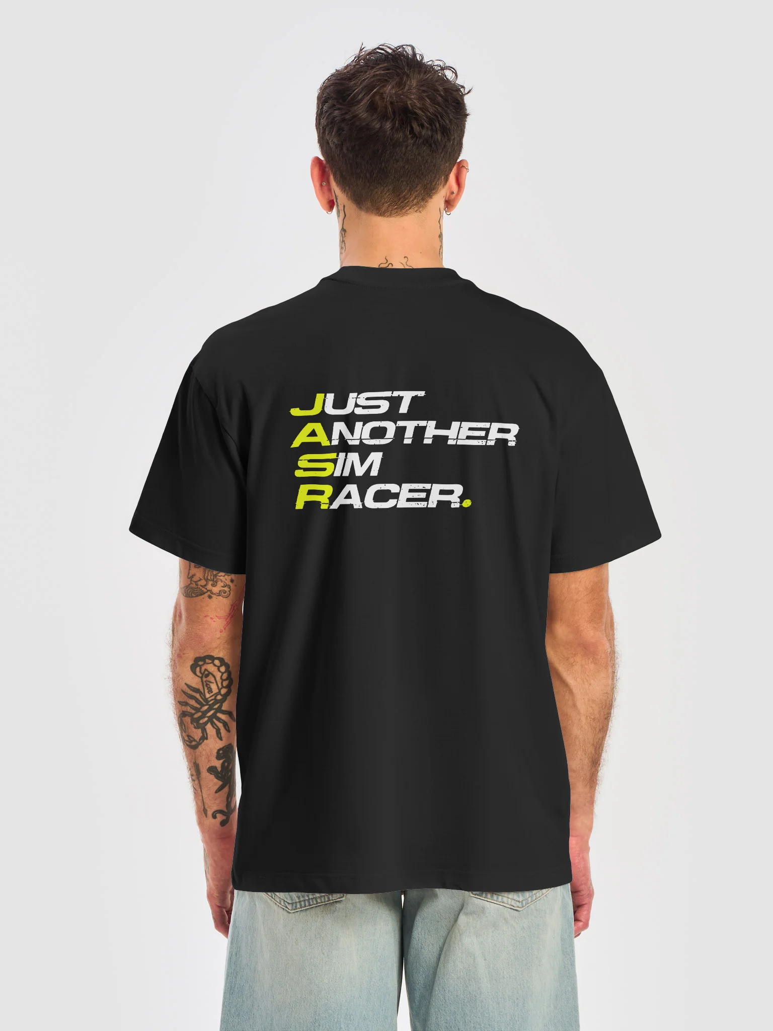 JASR Black Racer Tee product image (2)