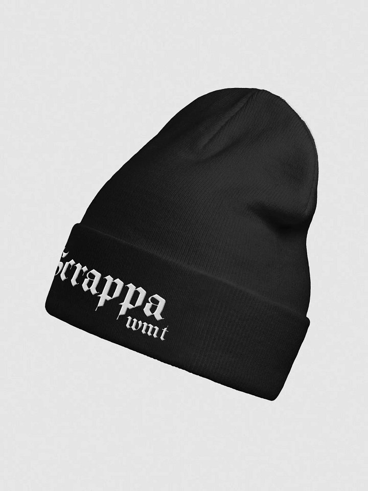 SCRAPPA Beanie (white embroidery) product image (2)