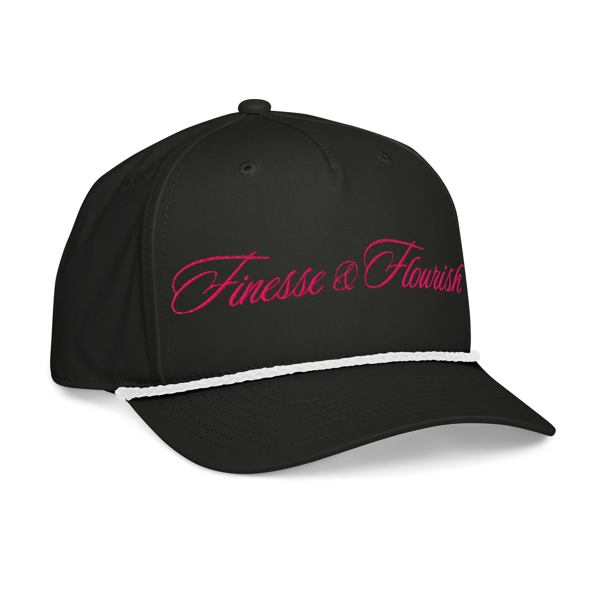 F&F Script Five-Panel Classic Rope Cap (PNK) product image (11)