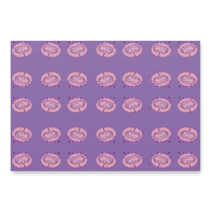 Flower Polka Dots Wrapping: Set of 3 Sheets product image (1)
