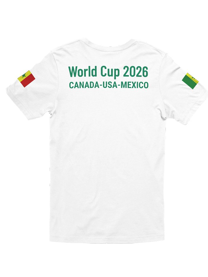 Senegal 2026 World Cup Flag T-shirt - Supporter Edition - Unisex product image (9)