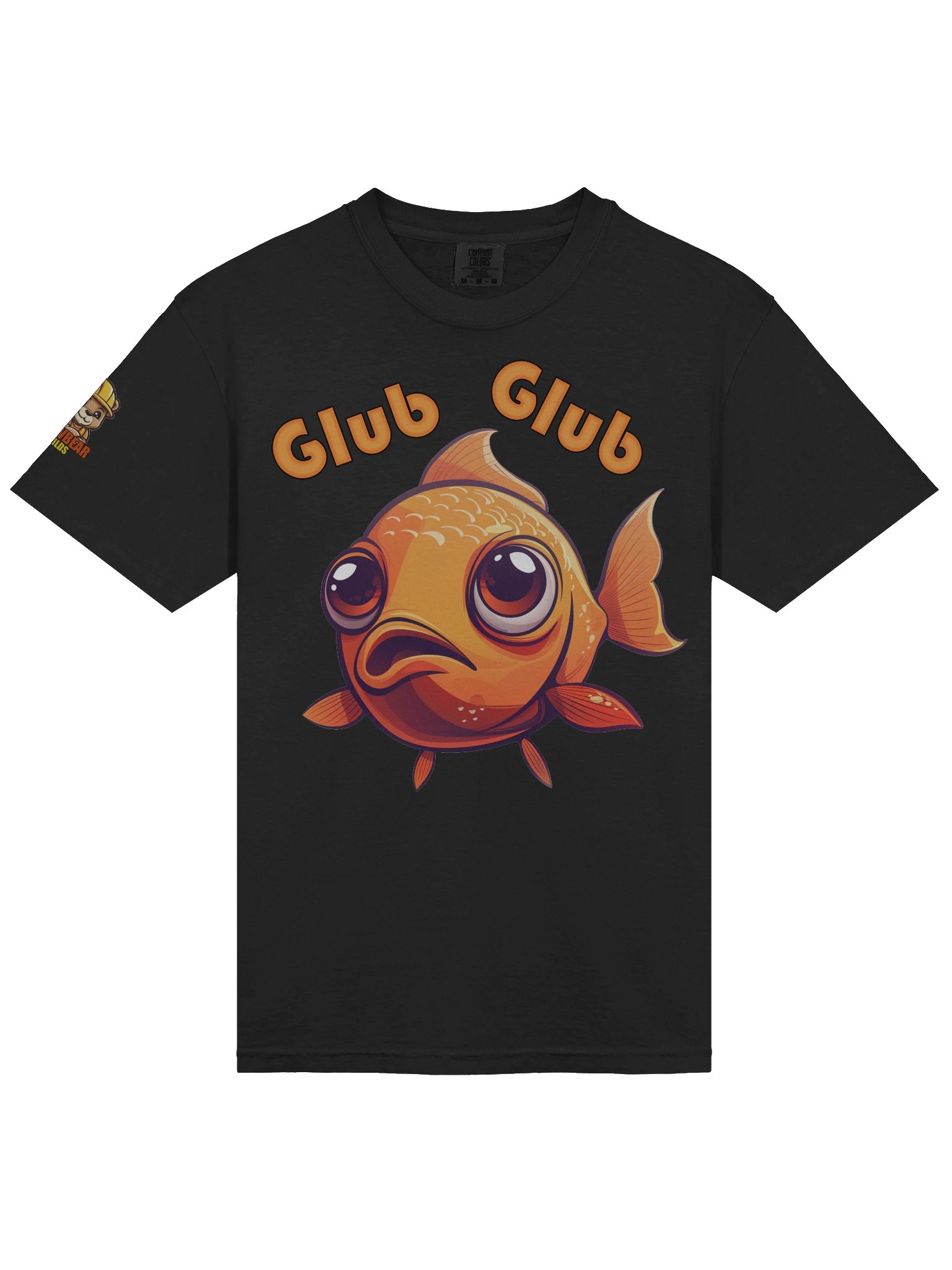 Glub Glub Goldfish T Shirt. product image (3)