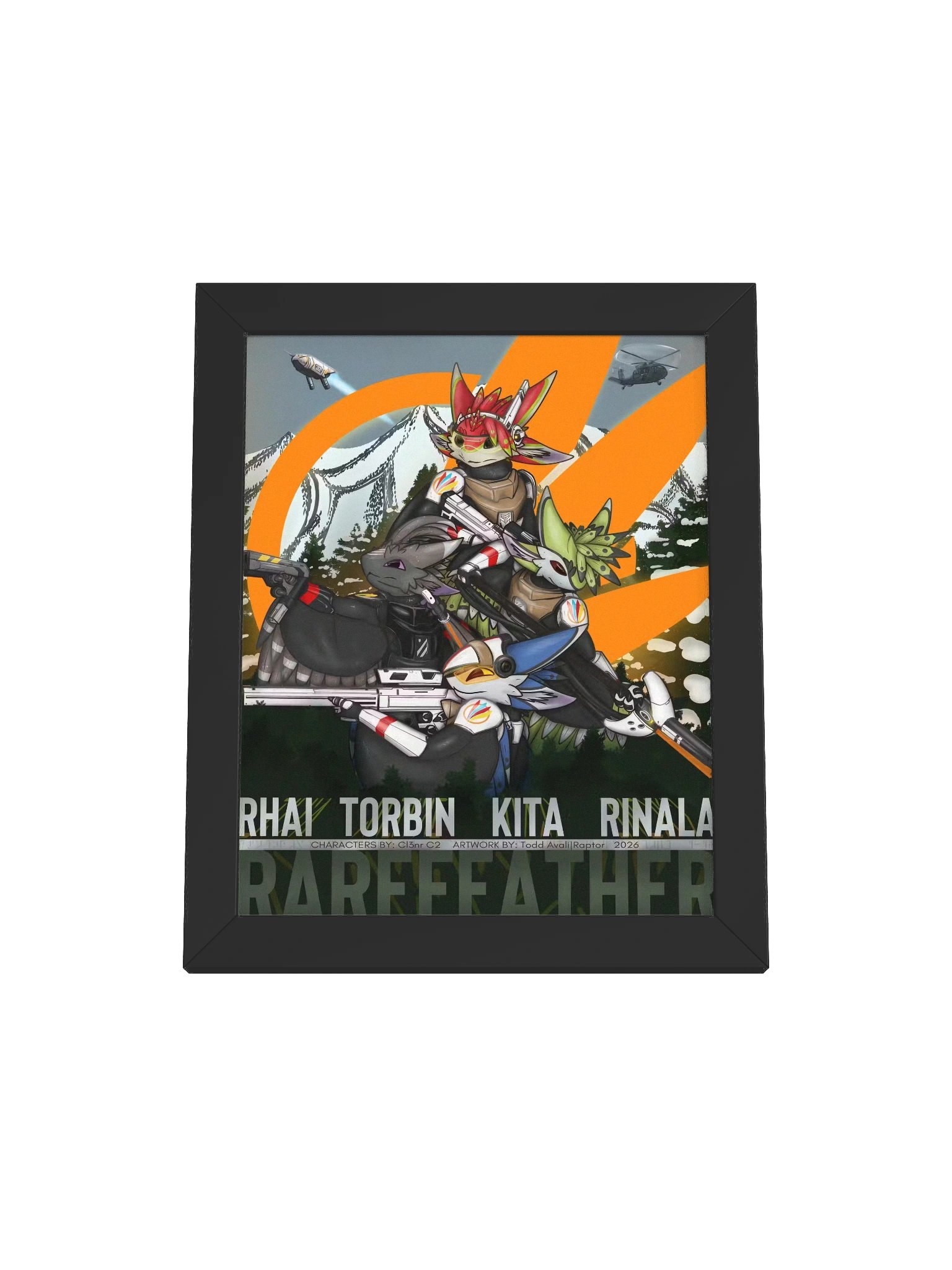 Avali: Final Battle | Earth Invasion Framed Poster product image (7)