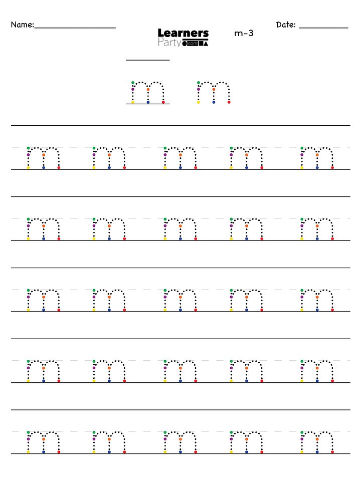 M/m - New Digital Product Progressive Letter Builder product image (1)