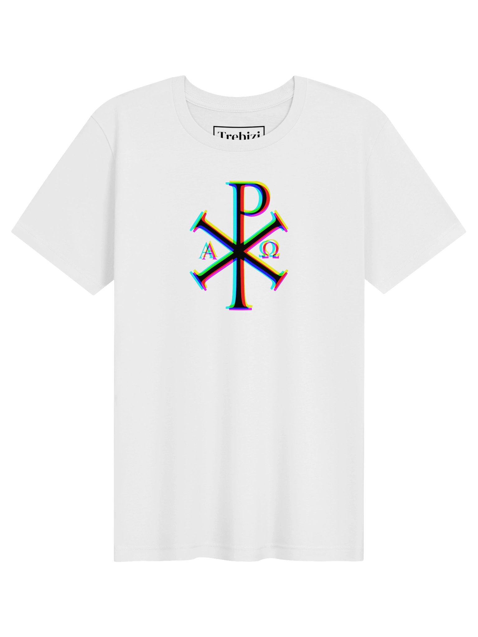Chi Rho Colors T-Shirt (White) product image (1)