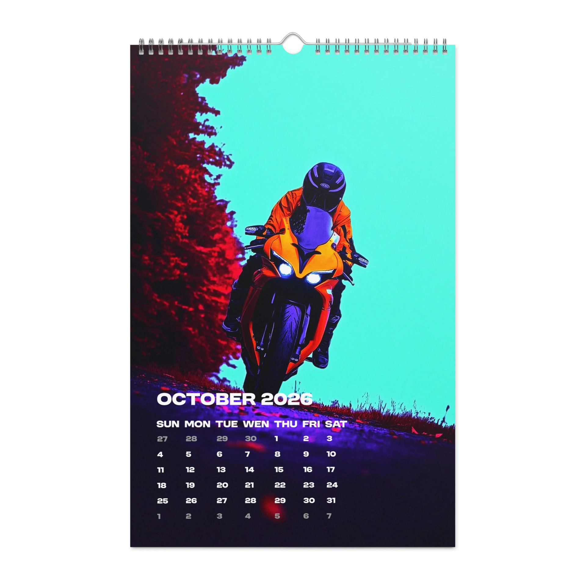 PIT STOP – 2026 Motorcycle Calendar product image (12)