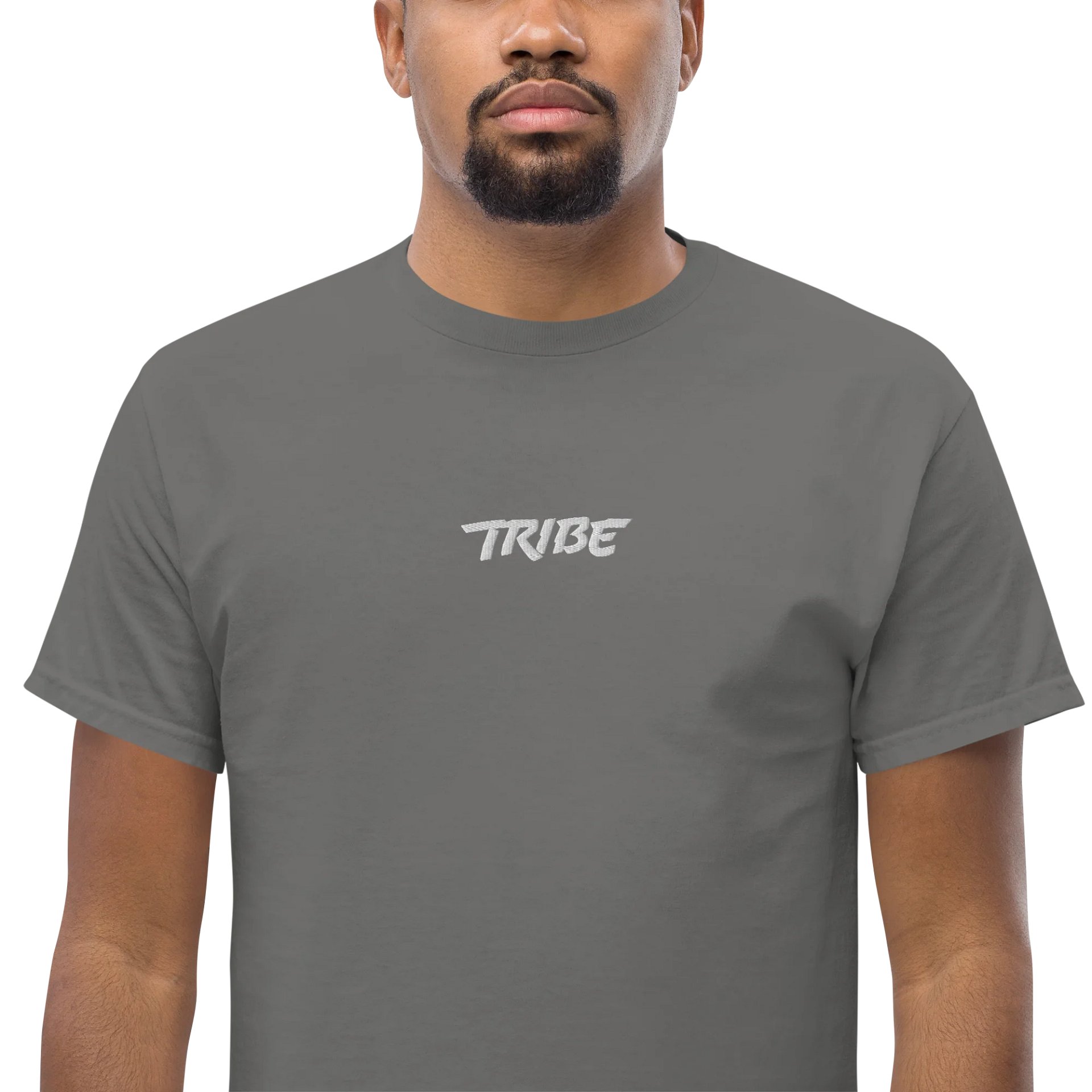 Front & Centre Tribe Embroidered Gildan Heavyweight T-Shirt product image (7)