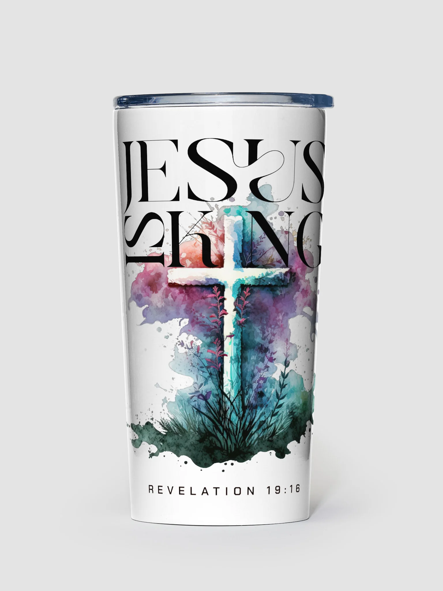 Jesus is King Tumbler product image (1)