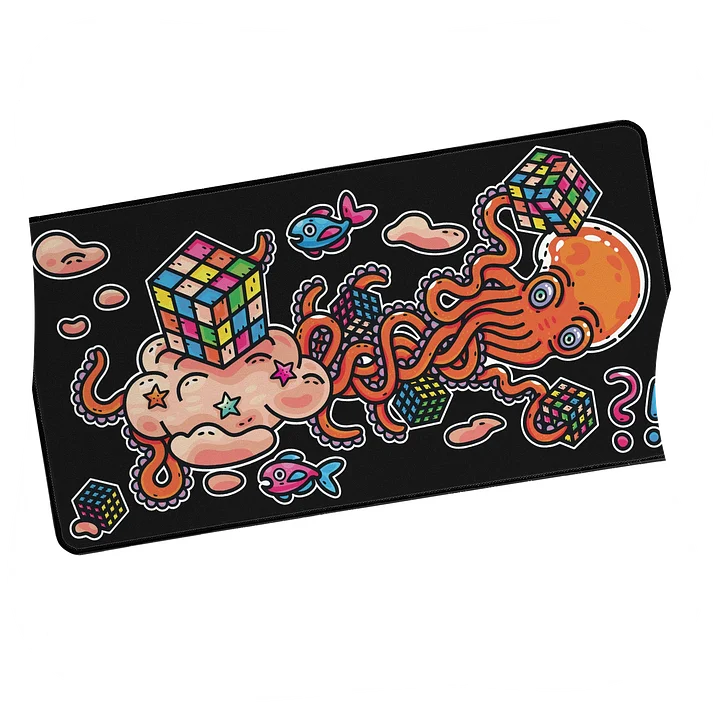 Octo Cube Solver - Computer Mat - 15.5" x 31.5" product image (1)