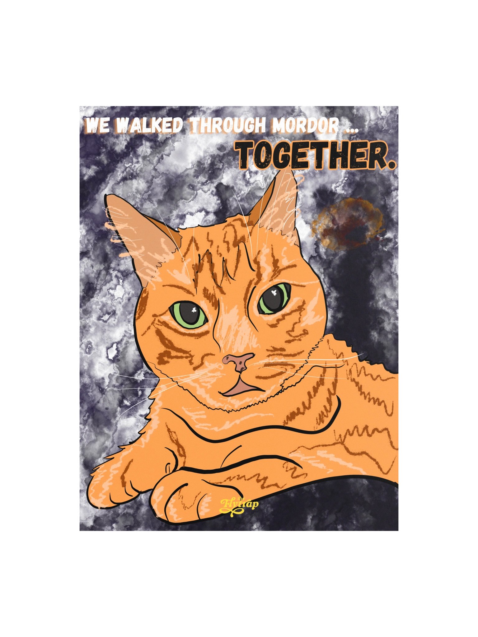 We Walked Through Mordor...Together 12" x 16" Poster product image (1)