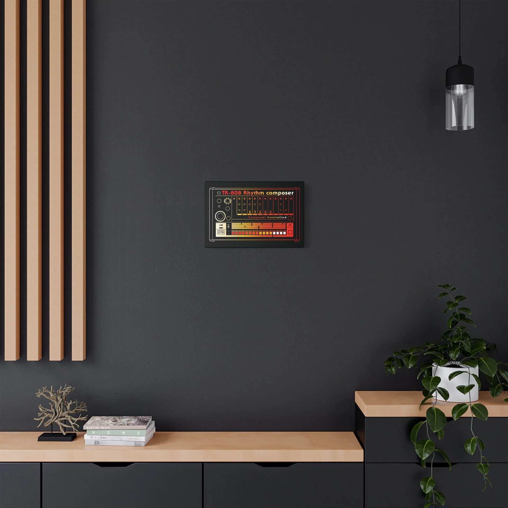 808 Canvas Wall Art - Roland TR-808 Rhythm Composer (Vintage Drum Machine) product image (11)
