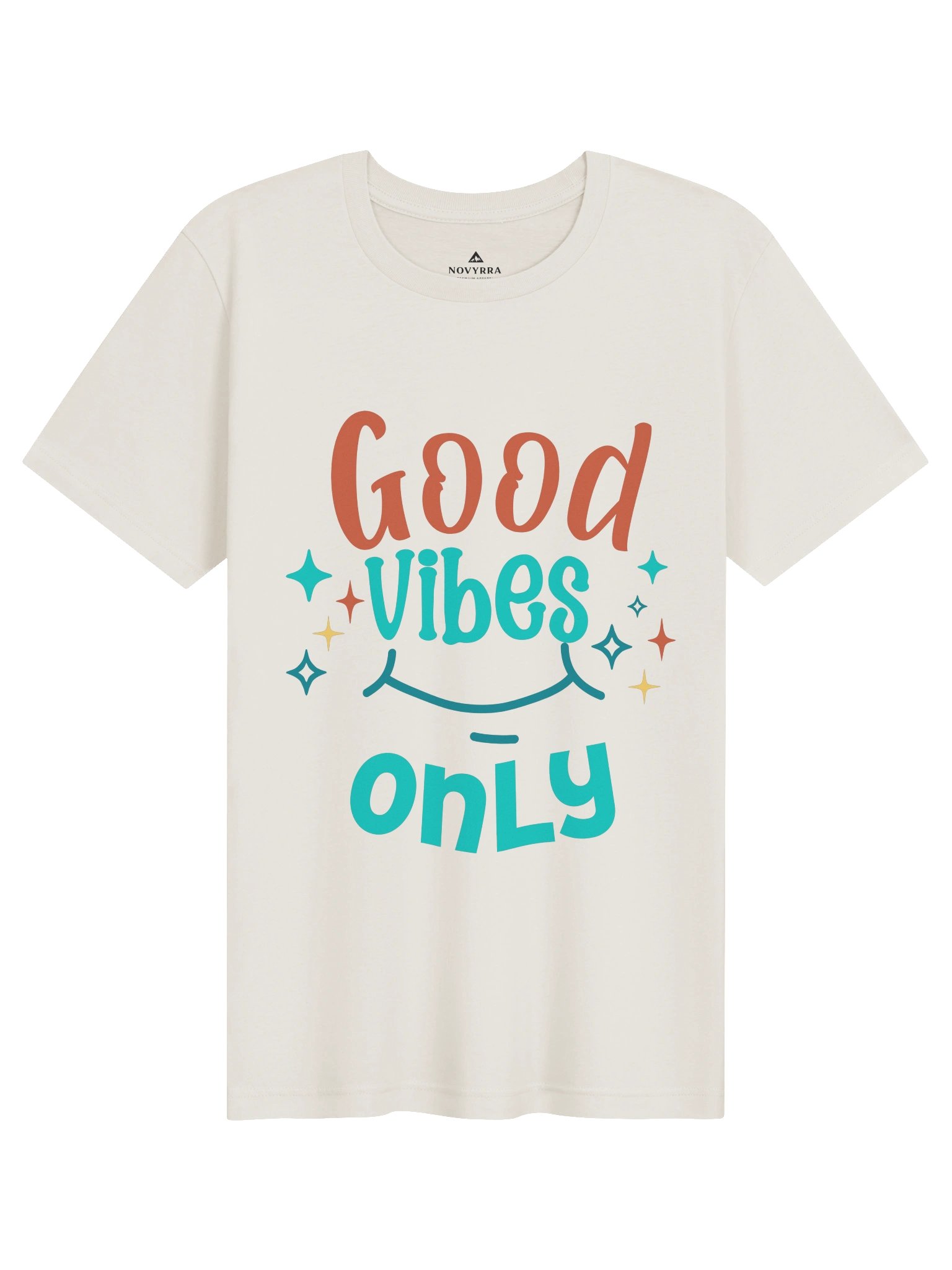 Good Vibes Only – Retro Positive Graphic T-Shirt product image (81)