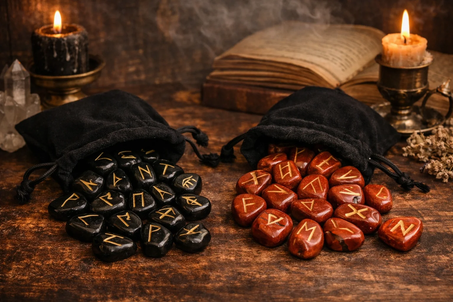 Jasper Rune Stones — Divination Set product image (1)
