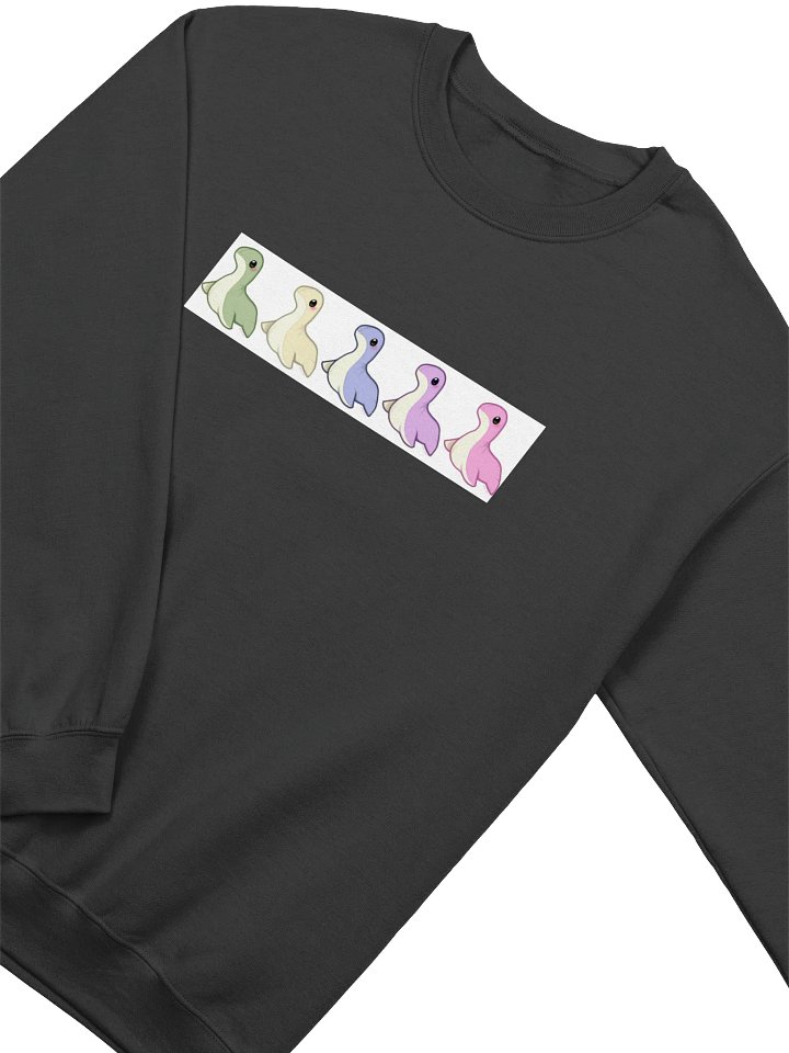 Rainbow Pastel Nessie Crewneck Sweater product image (20)