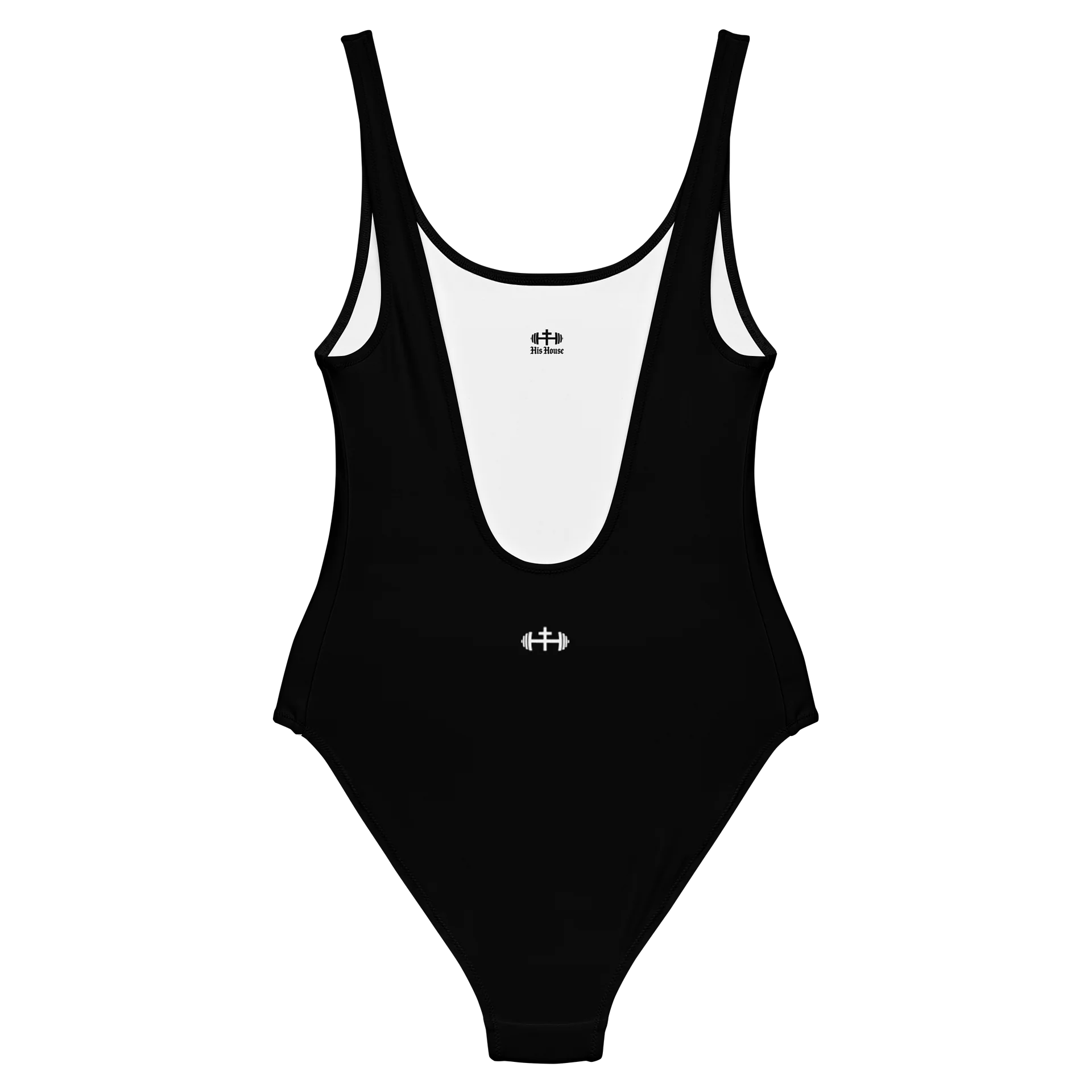 His House Womens One Piece Swimsuit - Black product image (6)