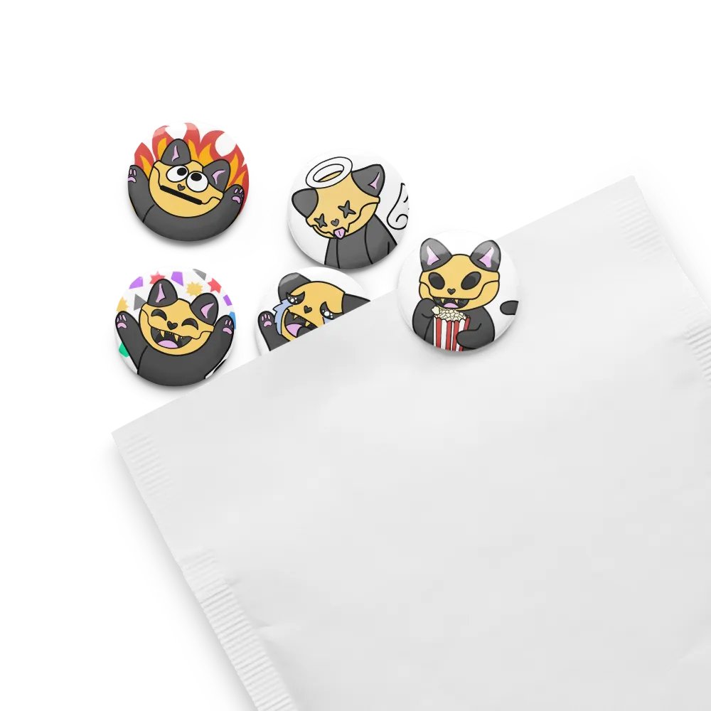 Classic Emote Pin Set product image (3)