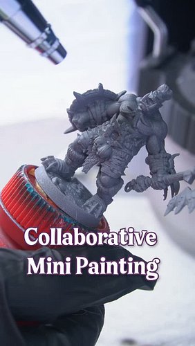 The channel is called Couple Crafts Minis for a reason. 🎨
One of us has been learning airbrush all year. The other paints wit...