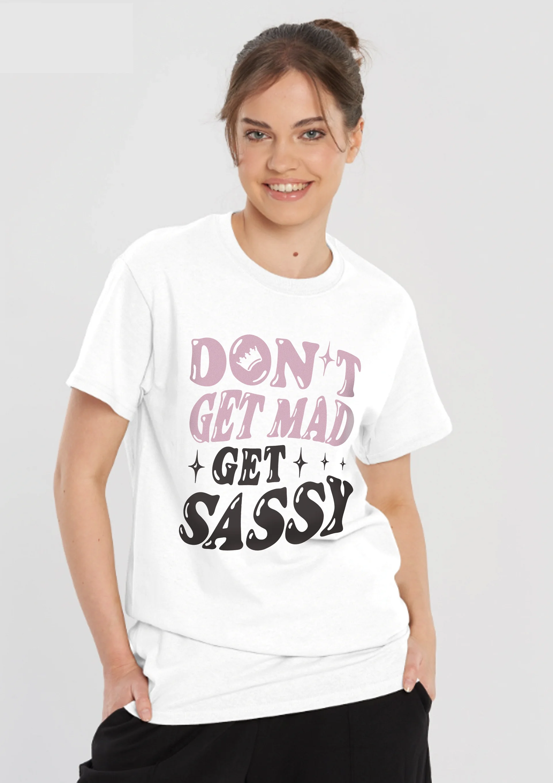 Get Sassy Tee - White product image (5)
