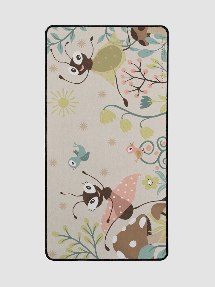 Cute Critter Carnival Desk Mat product image (2)