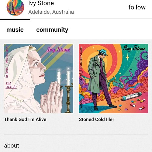 You can purchase Ivy Stone's 'Thank God I'm Alive!' Album now off Bandcamp for $10USD!

#pop
#popmusic
#rap
#rapmusic
#trap
#...