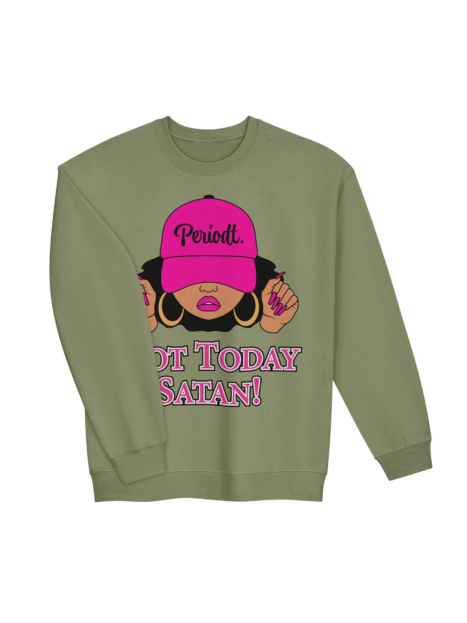 Not Today Satan V2, Lte Sweatshirt product image (3)