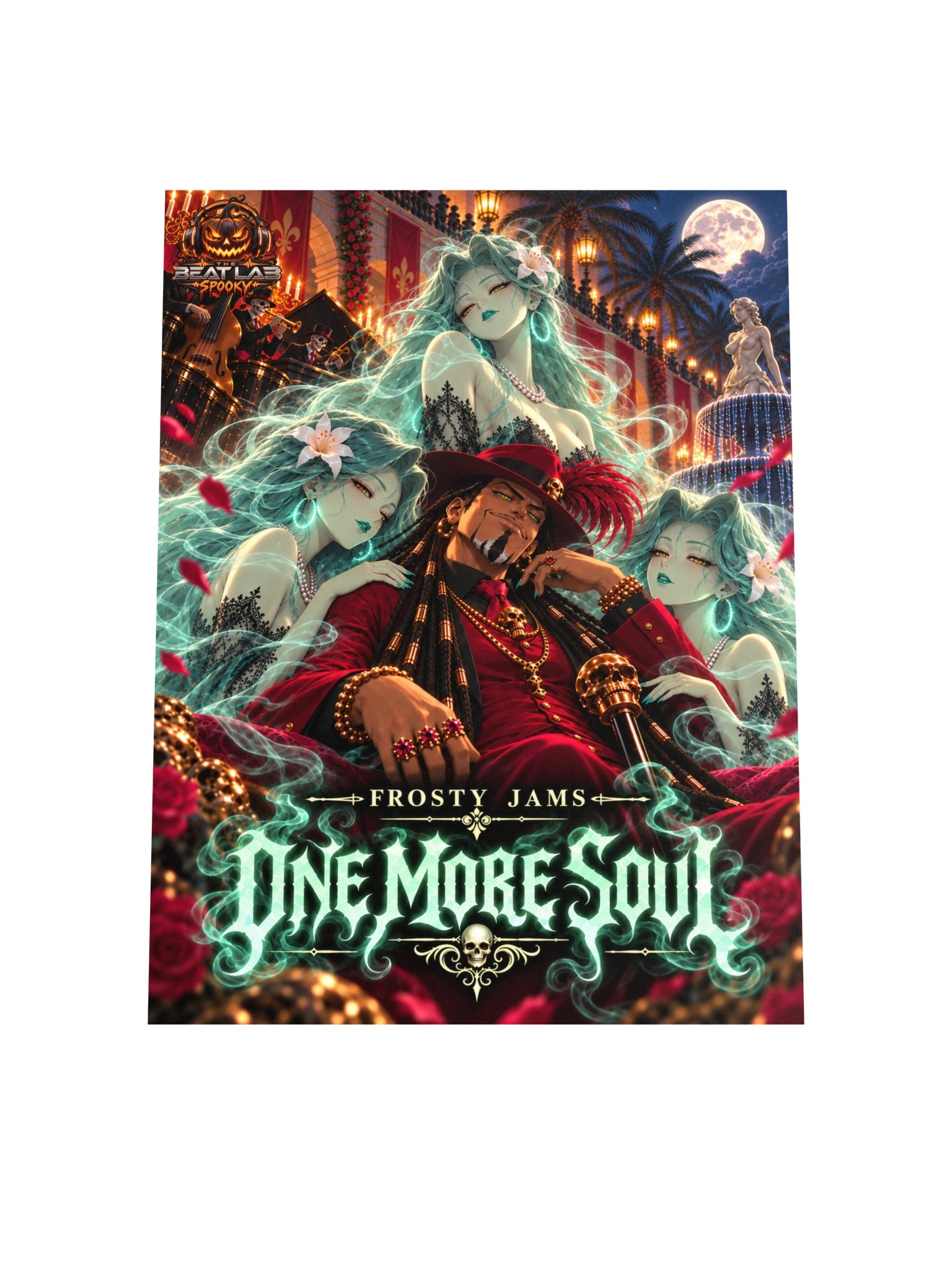 One More Soul 💀 | Gothic Ghost Anime Poster product image (8)