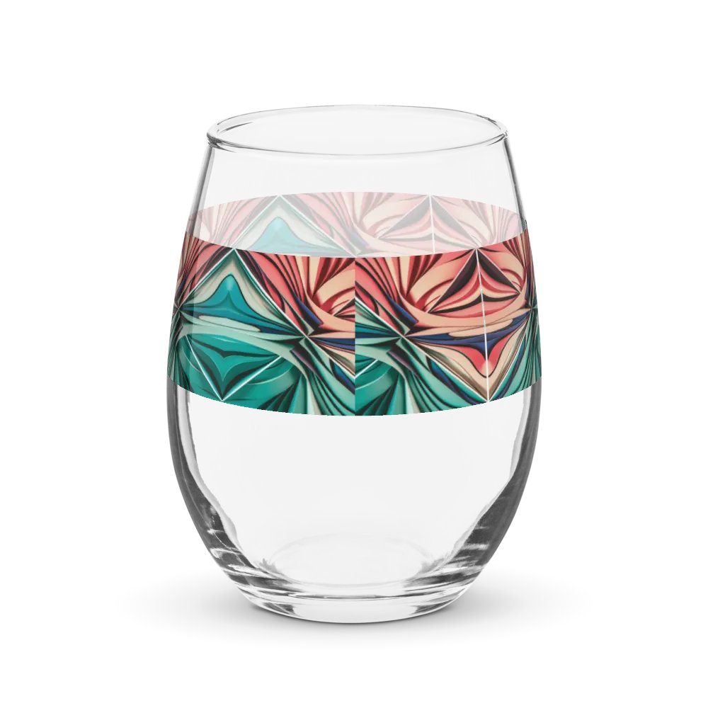 Graphic Grove Abstract Design Stemless Wine Glass - 15oz product image (4)
