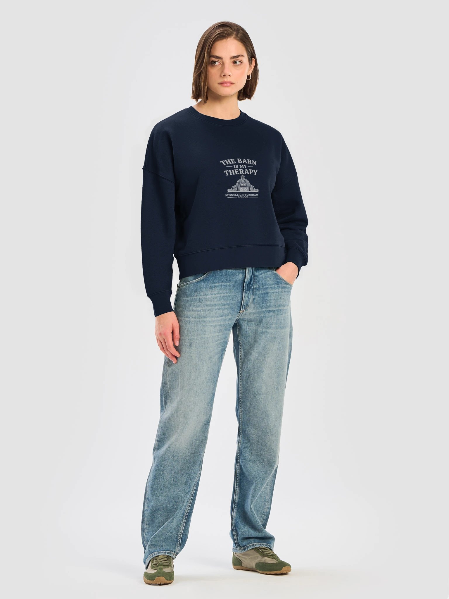 The Barn Is My Therapy Sweatshirt product image (5)