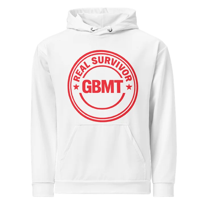 Real Survivor GBMT Hoodie – Red Edition product image (1)
