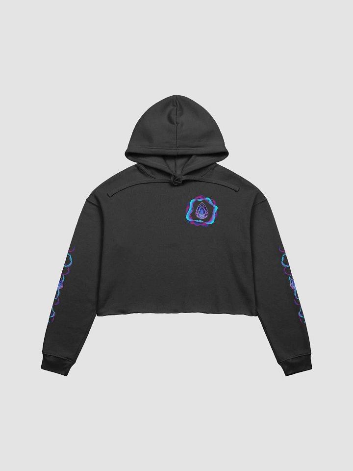 Galactic Waves Cropped Hoodie product image (2)