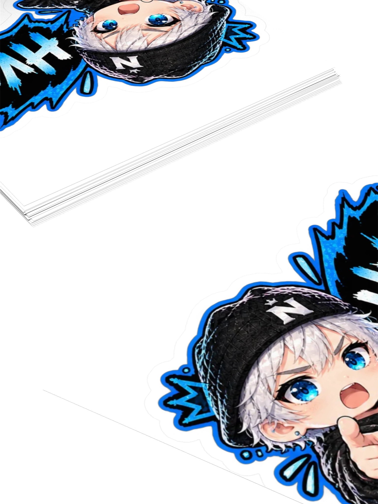 HVA Anime Kiss Cut Sticker product image (4)