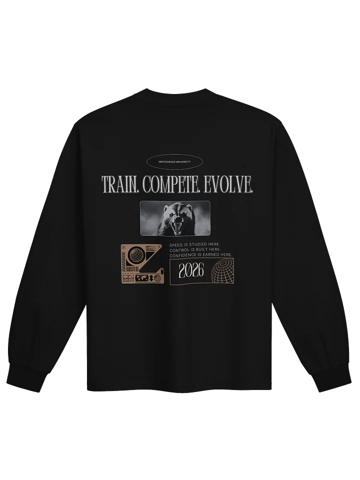 Train. Compete. Evolve. Longsleeve product image (1)