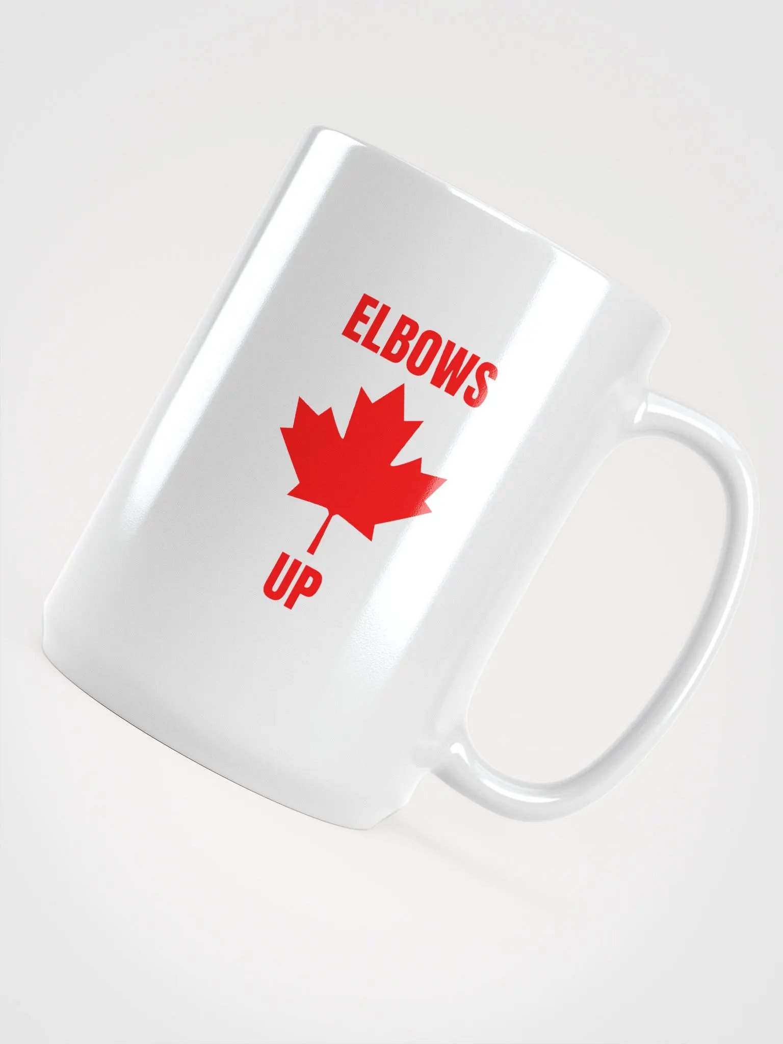 Maple Leaf Elbows Up Mug product image (4)