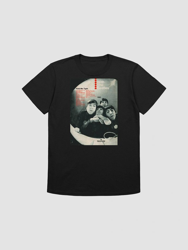The Beatles “With The Beatles” T-Shirt | 1963 Vintage Album Art Graphic Tee | Classic Rock Shirt product image (1)