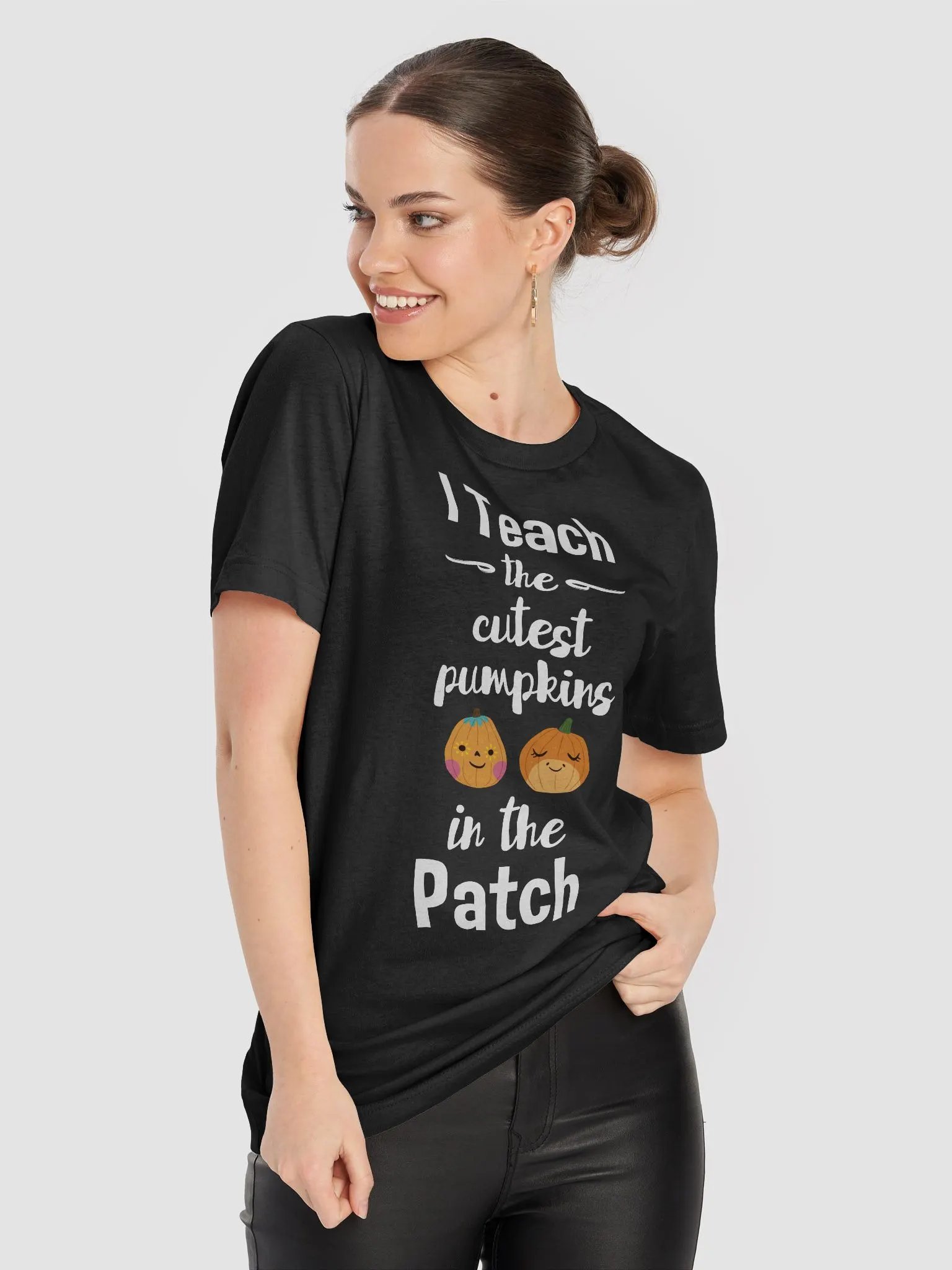 🎃 I Teach the Cutest Pumpkins in the Patch T-Shirt | Adorable Teacher Pumpkin Shirt | Fall Teacher Apparel product image (61)