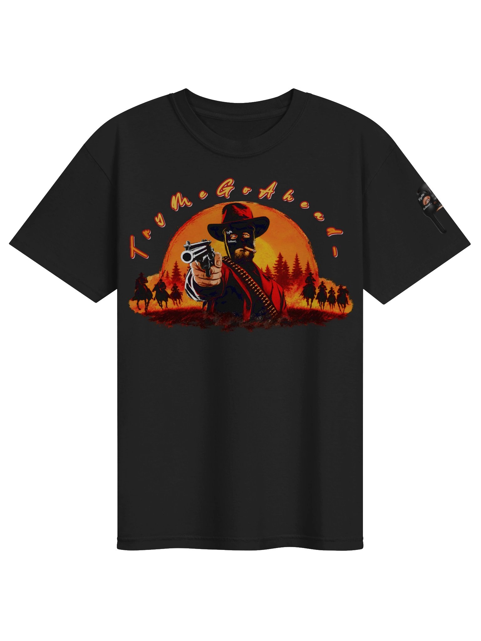 TryMeGoAhead _ Heavyweight Redemption T-Shirt (red) product image (1)