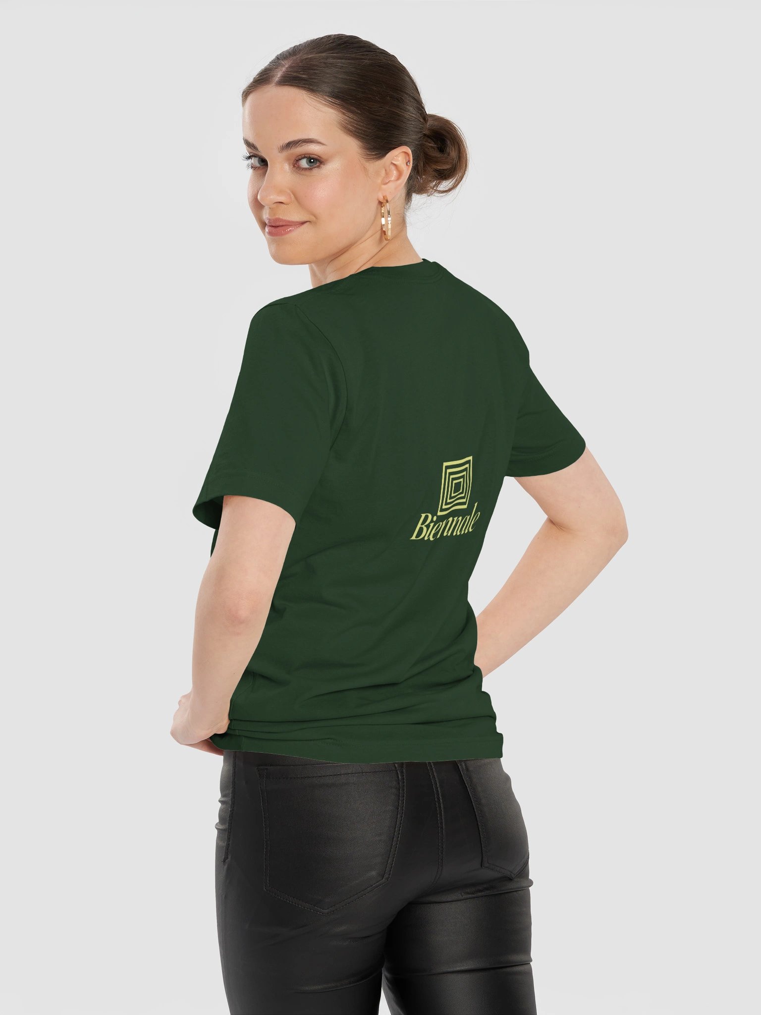 MIAMI Yellow Block Letter T-Shirt product image (12)