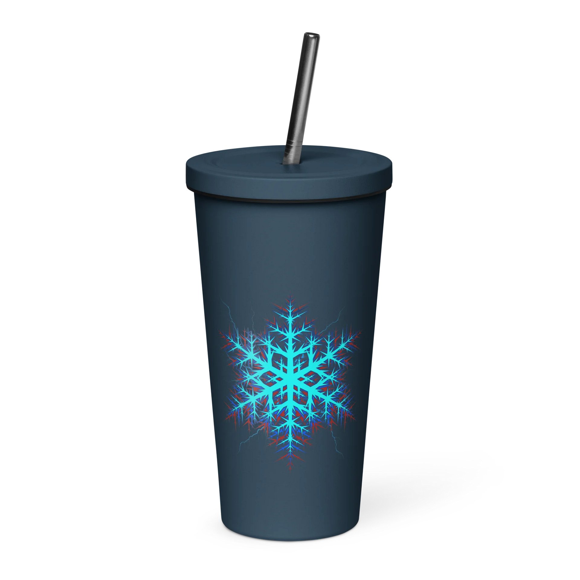 WICKED WINTERS “ELECTRIFIED BY ICE” TUMBLER WITH STRAW product image (3)