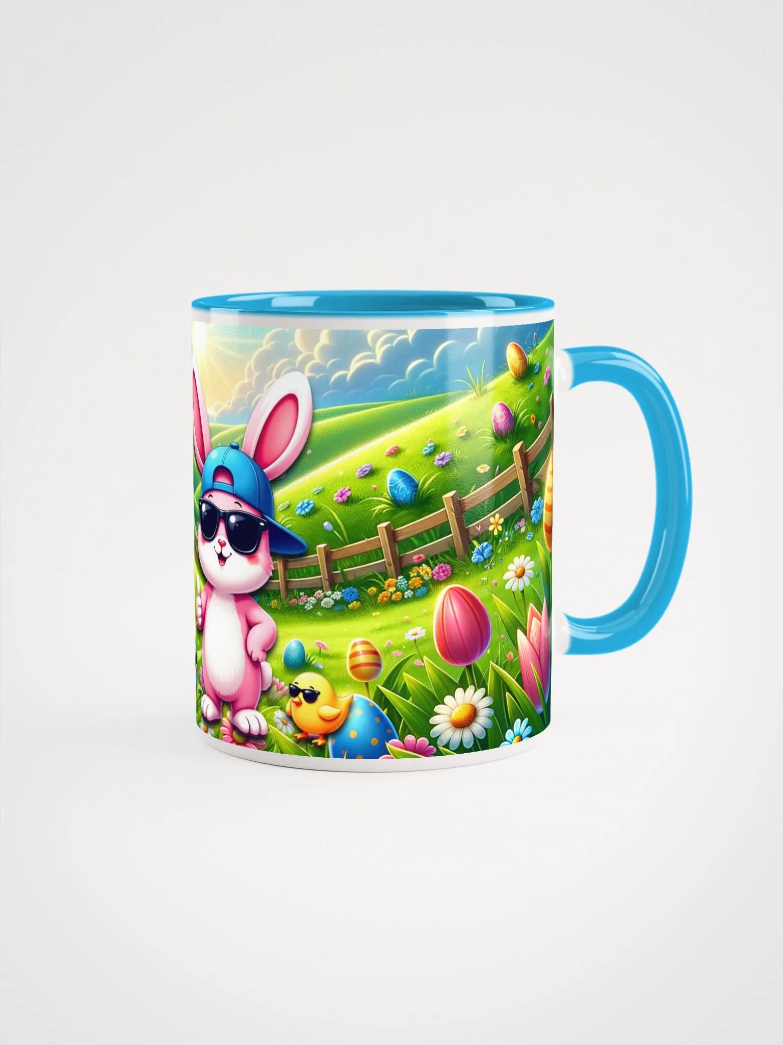 Chillin' With My Peeps Easter Bunny Ceramic Mug product image (5)