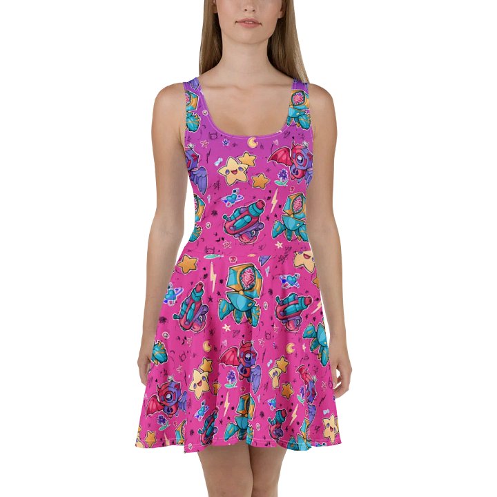 Whimsical Wonders Skater Dress product image (2)
