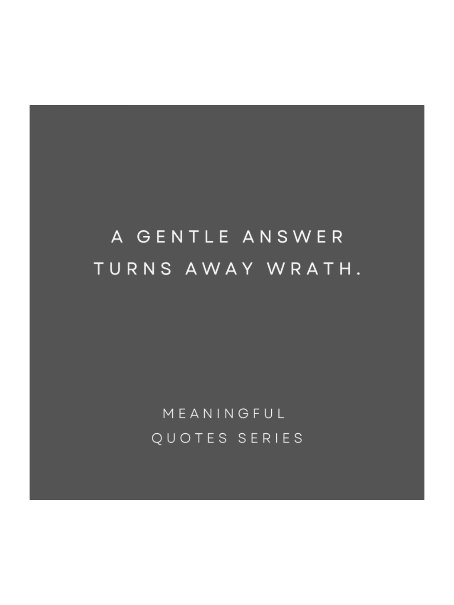 Gentle Answer. product image (1)