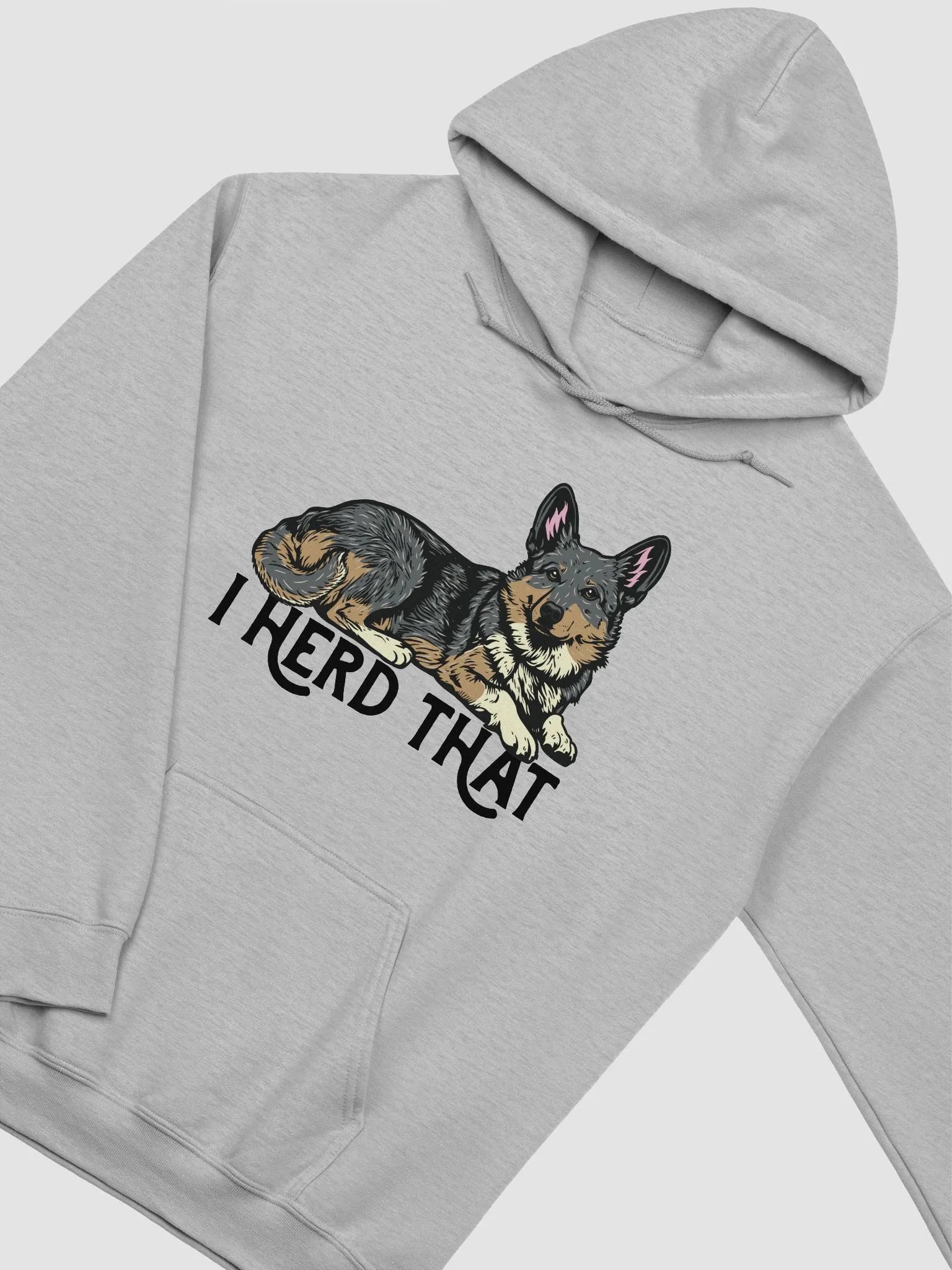 I Herd That Hooded Sweatshirt Swedish Vallhund | Funny Hoodie for Herding Dog Owners product image (5)
