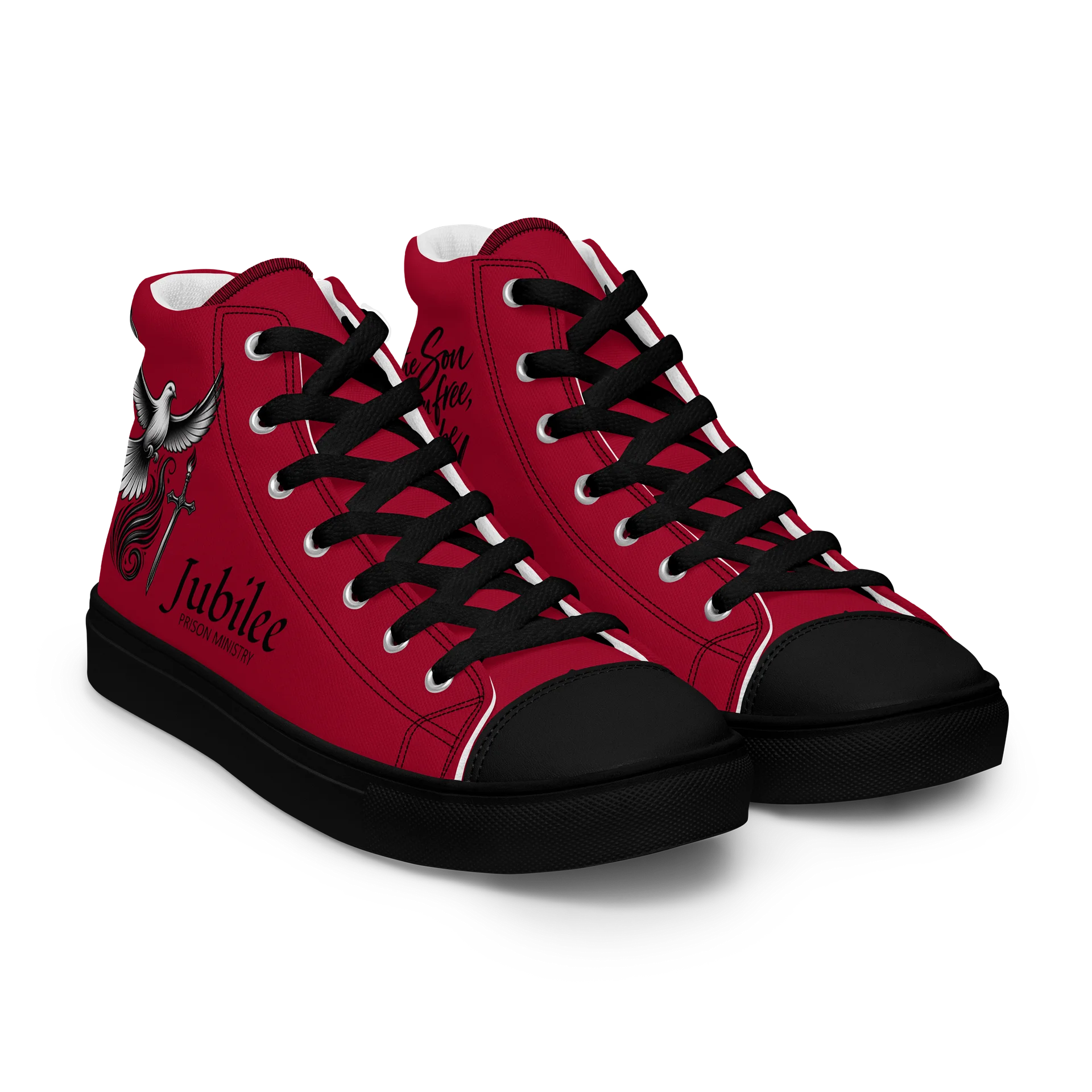 Men's Jubilee High-tops - Red product image (8)