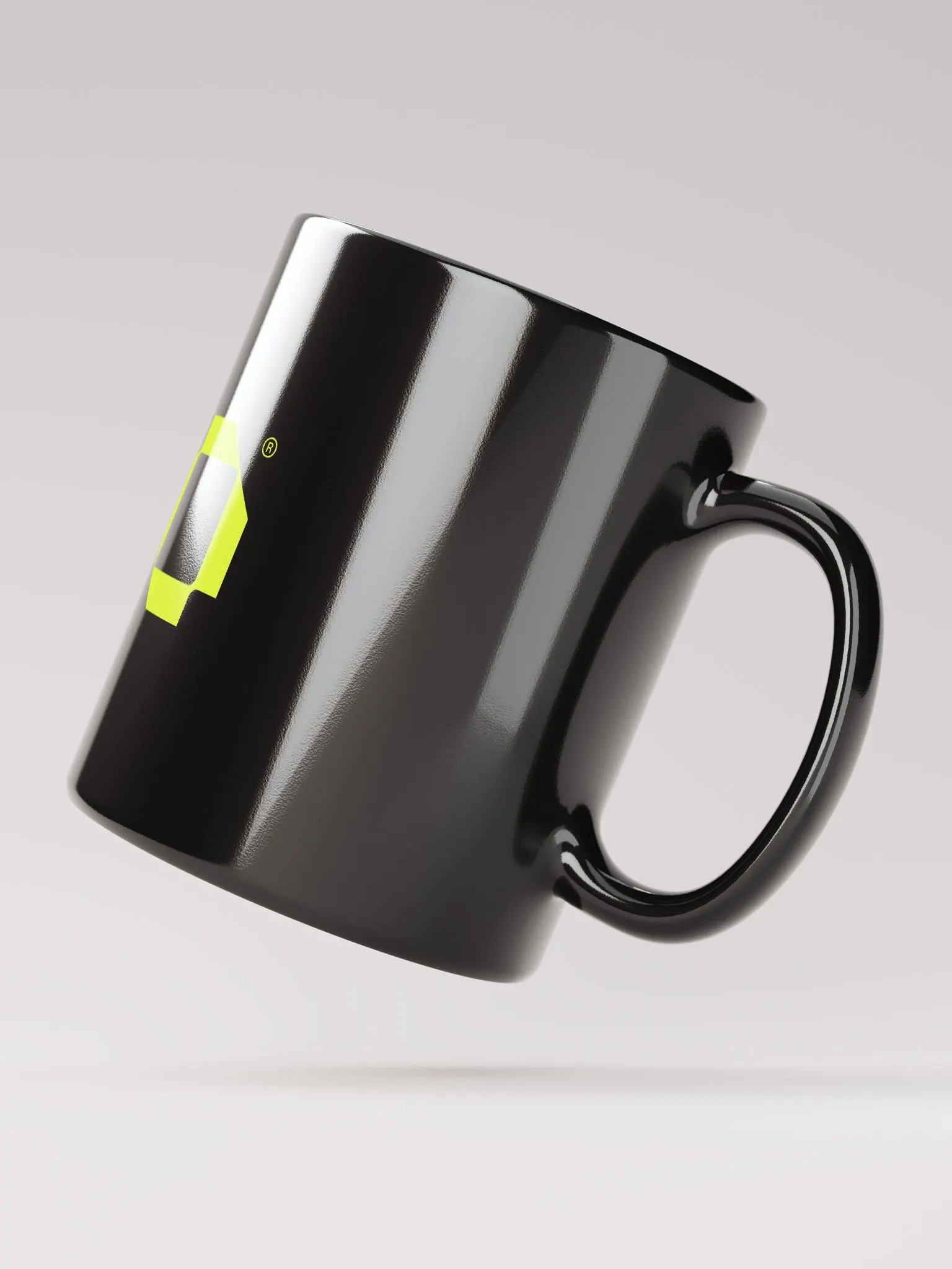 EKO's Yellow Logotype Mug (Black) product image (4)