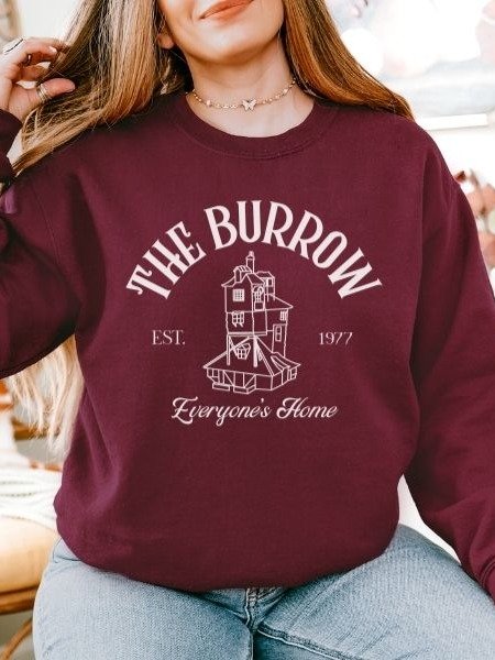 Burrown Cozy Fall Minimalist Sweatshirt product image (5)