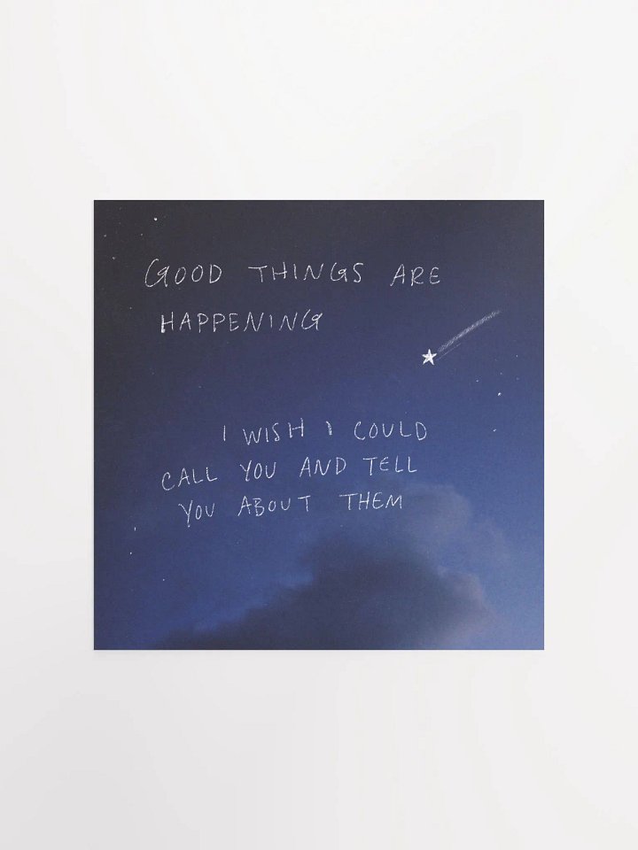I Wish I Could Call Art Print product image (1)