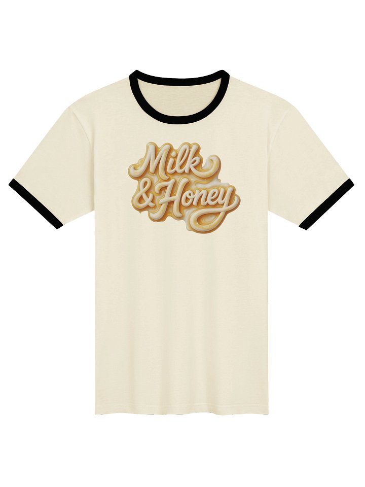 Milk & Honey 100% Organic spun Cotton Ringer Tee product image (1)